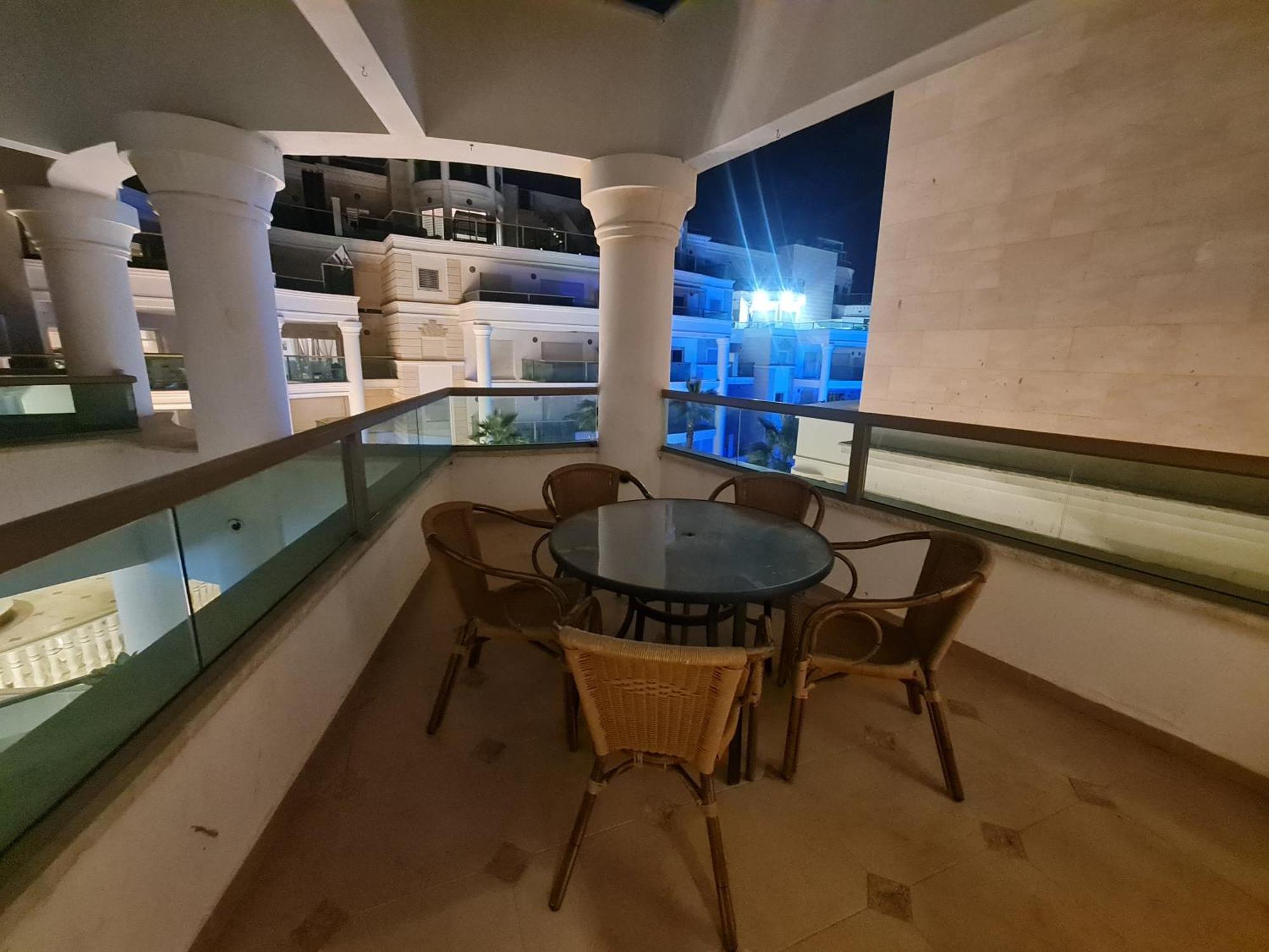 Apartmán Palmore Top Luxury Penthause With Juccuzi First Line Of The Seaside Ejlat Exteriér fotografie