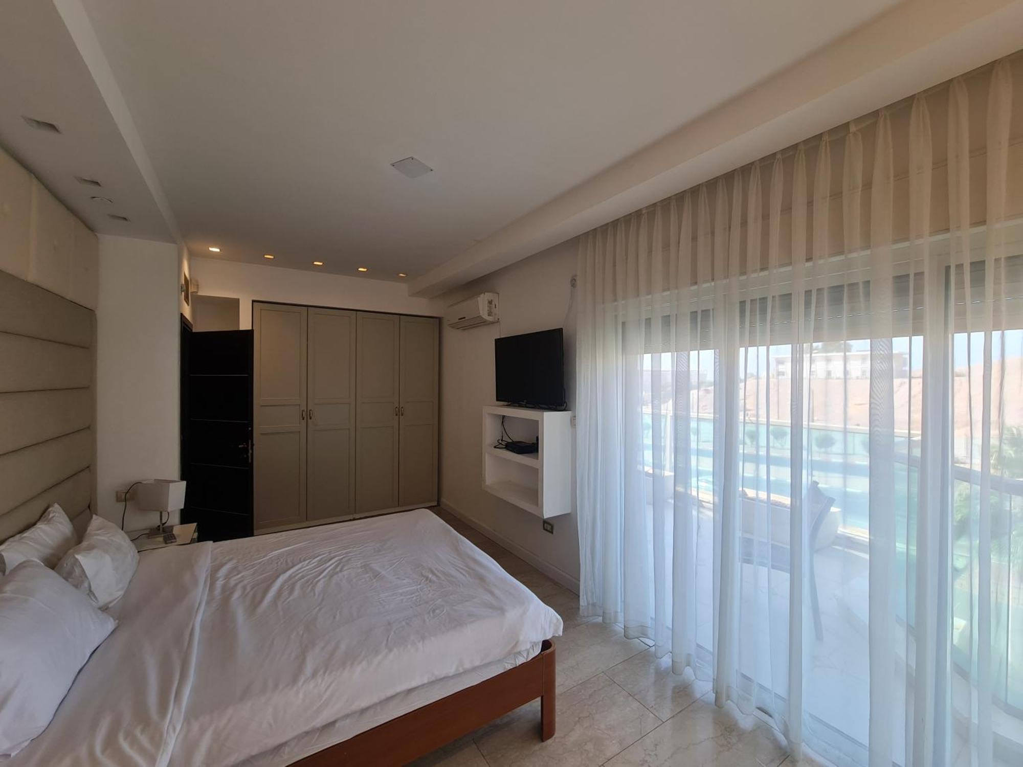 Apartmán Palmore Top Luxury Penthause With Juccuzi First Line Of The Seaside Ejlat Exteriér fotografie