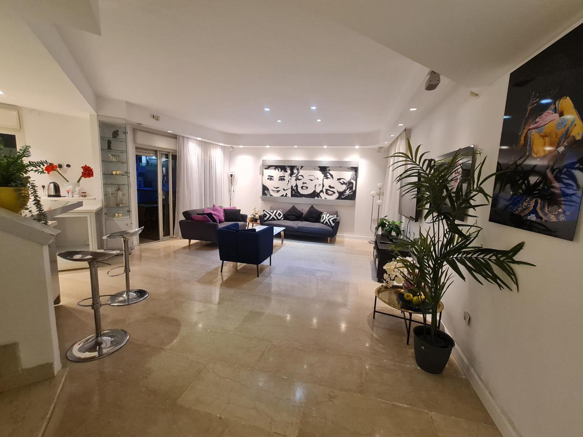 Apartmán Palmore Top Luxury Penthause With Juccuzi First Line Of The Seaside Ejlat Exteriér fotografie