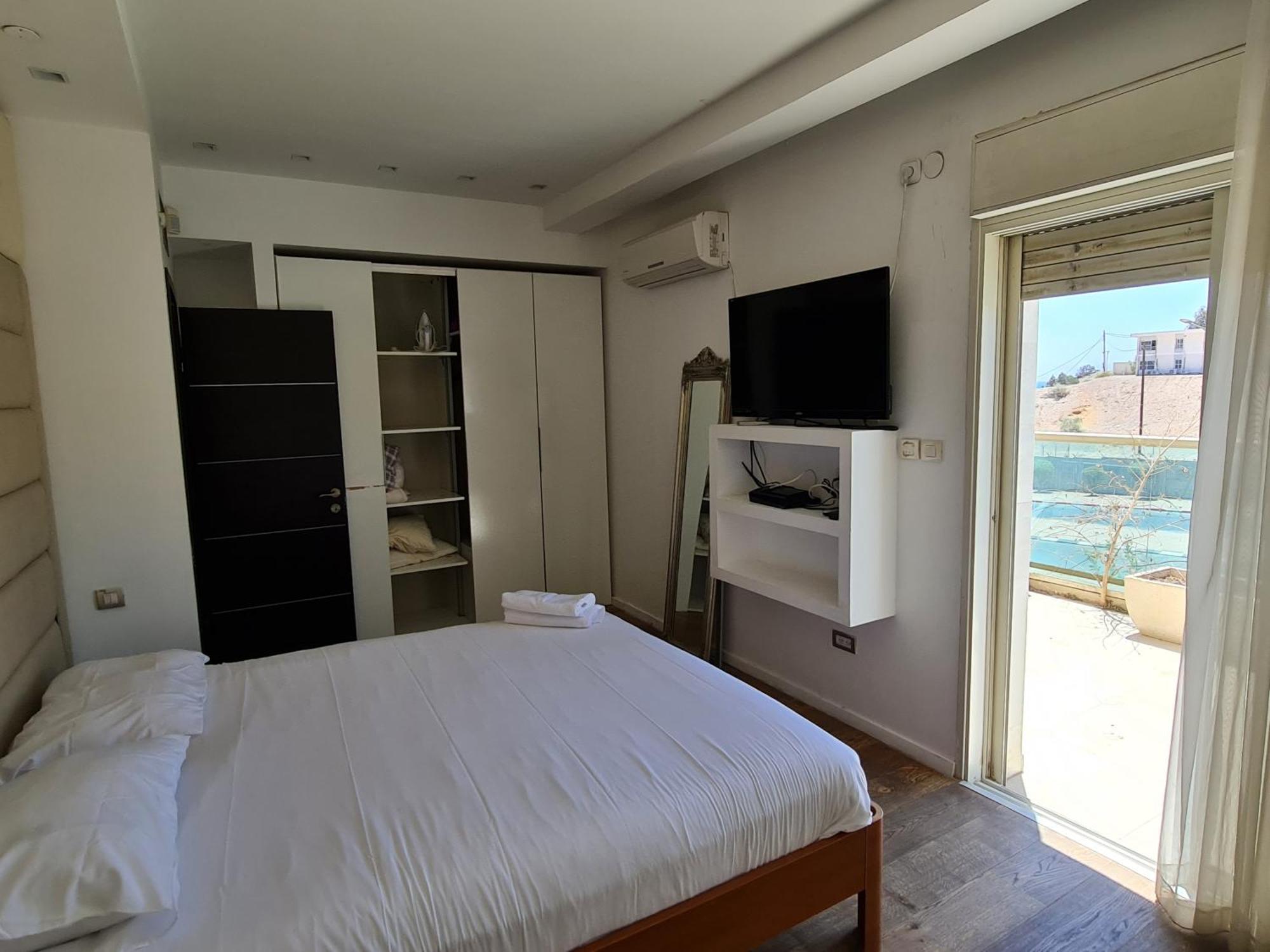 Apartmán Palmore Top Luxury Penthause With Juccuzi First Line Of The Seaside Ejlat Exteriér fotografie